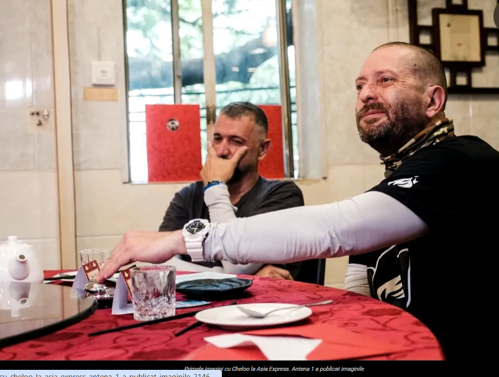Imagini rare cu Cheloo la „Asia Express” 2026. Ipostaza în care a apărut artistul la filmări. „Când corpul spune stop”