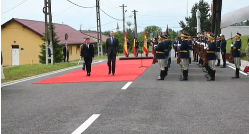 Președintele Nicușor Dan l-a primit pe regele Spaniei la Cincu, într-o întâlnire istorică
