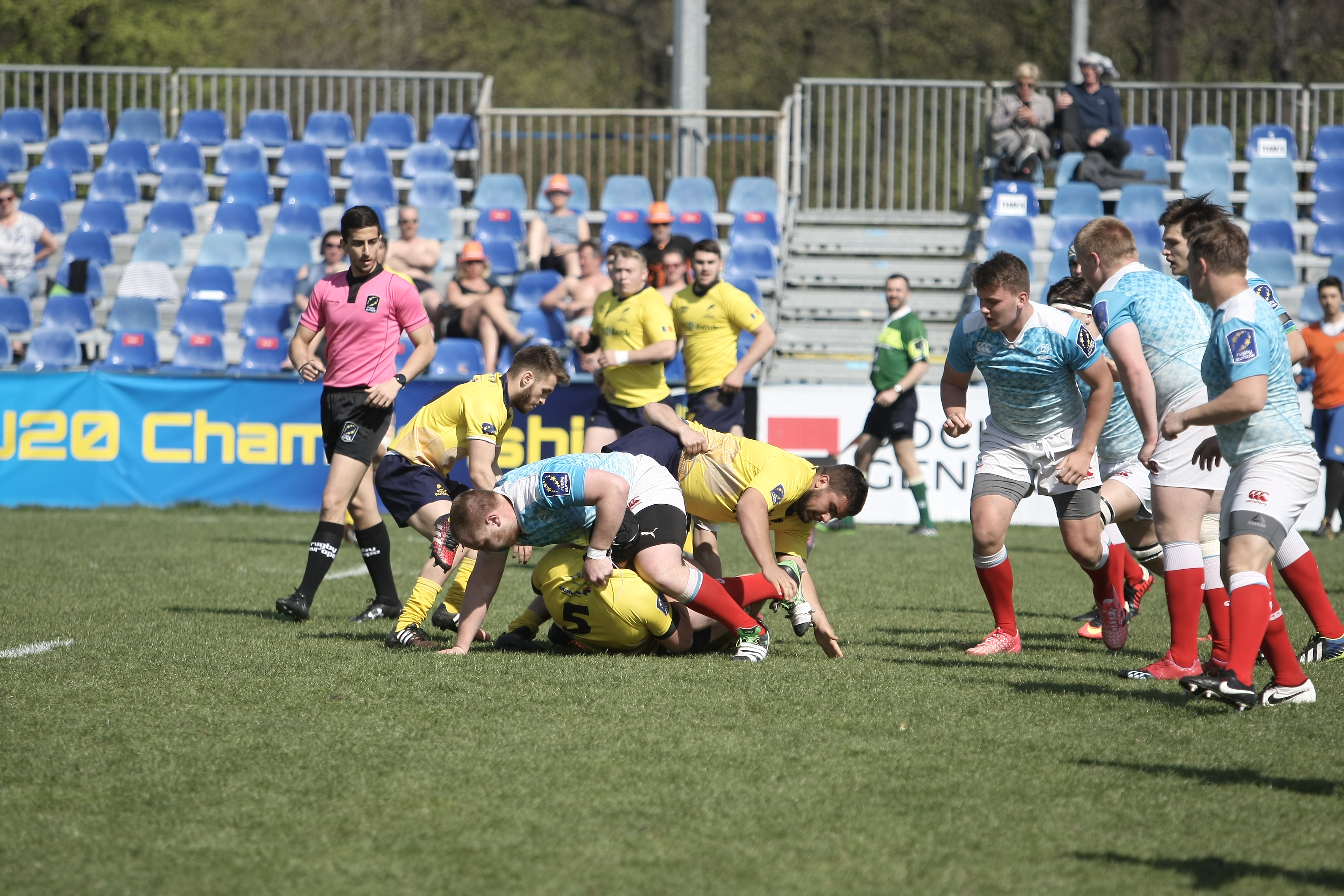 România - Rusia 5-33, în finala mică a Campionatului European Under-20 de la București | GALERIE FOTO