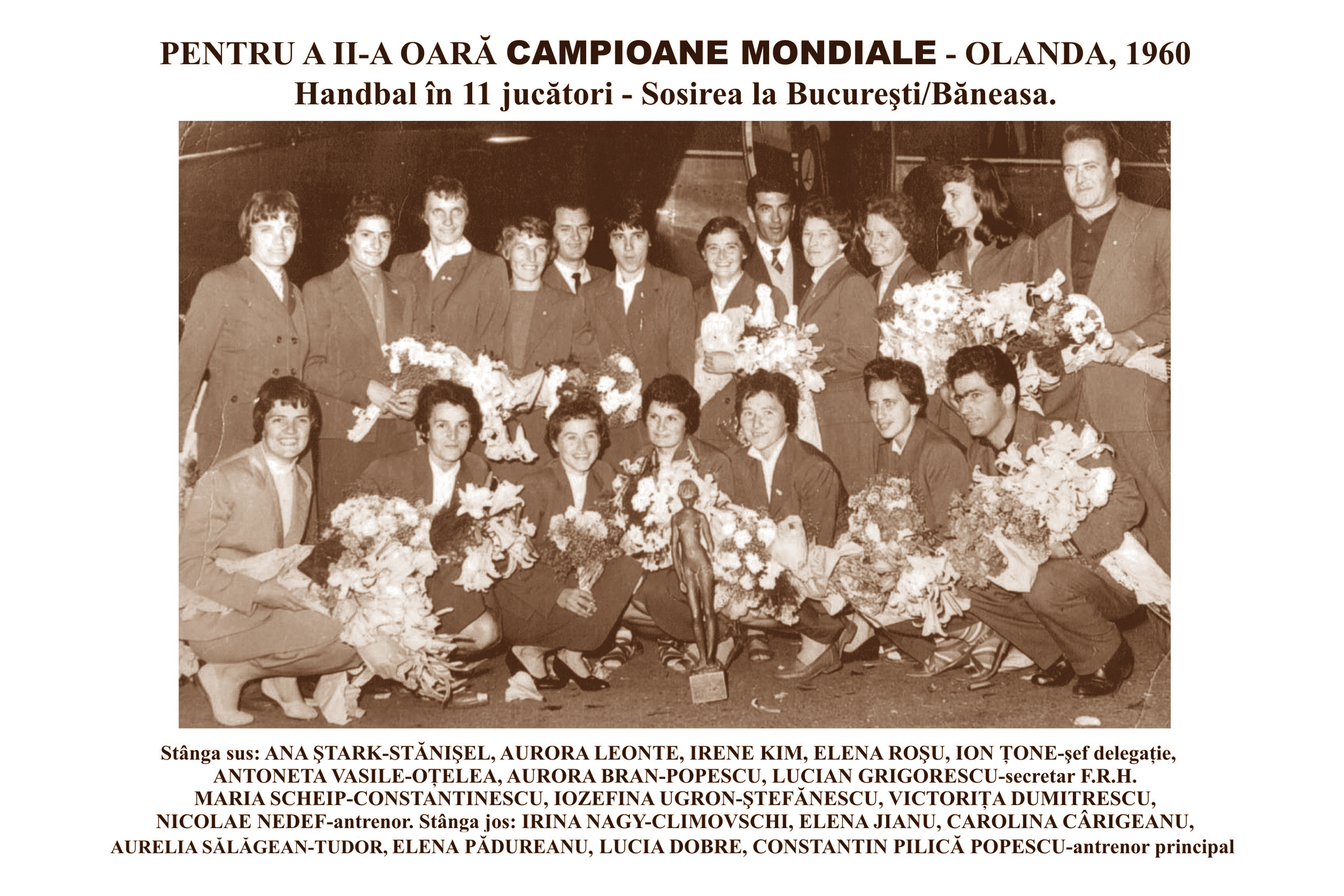 Tragedie în sportul românesc! Tripla campioană mondială la handbal Iozefina Ştefănescu-Ugron a decedat