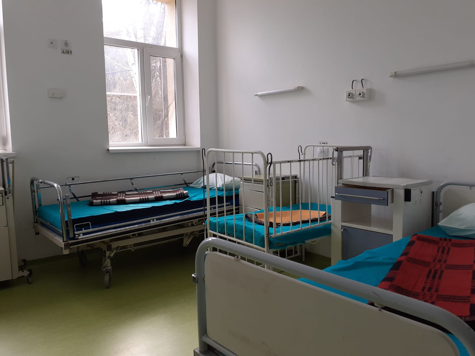 FOTO: SJU Bacău a transformat un pavilion exclusiv pentru suspiciunile și îmbolnăvirile cu noul coronavirus