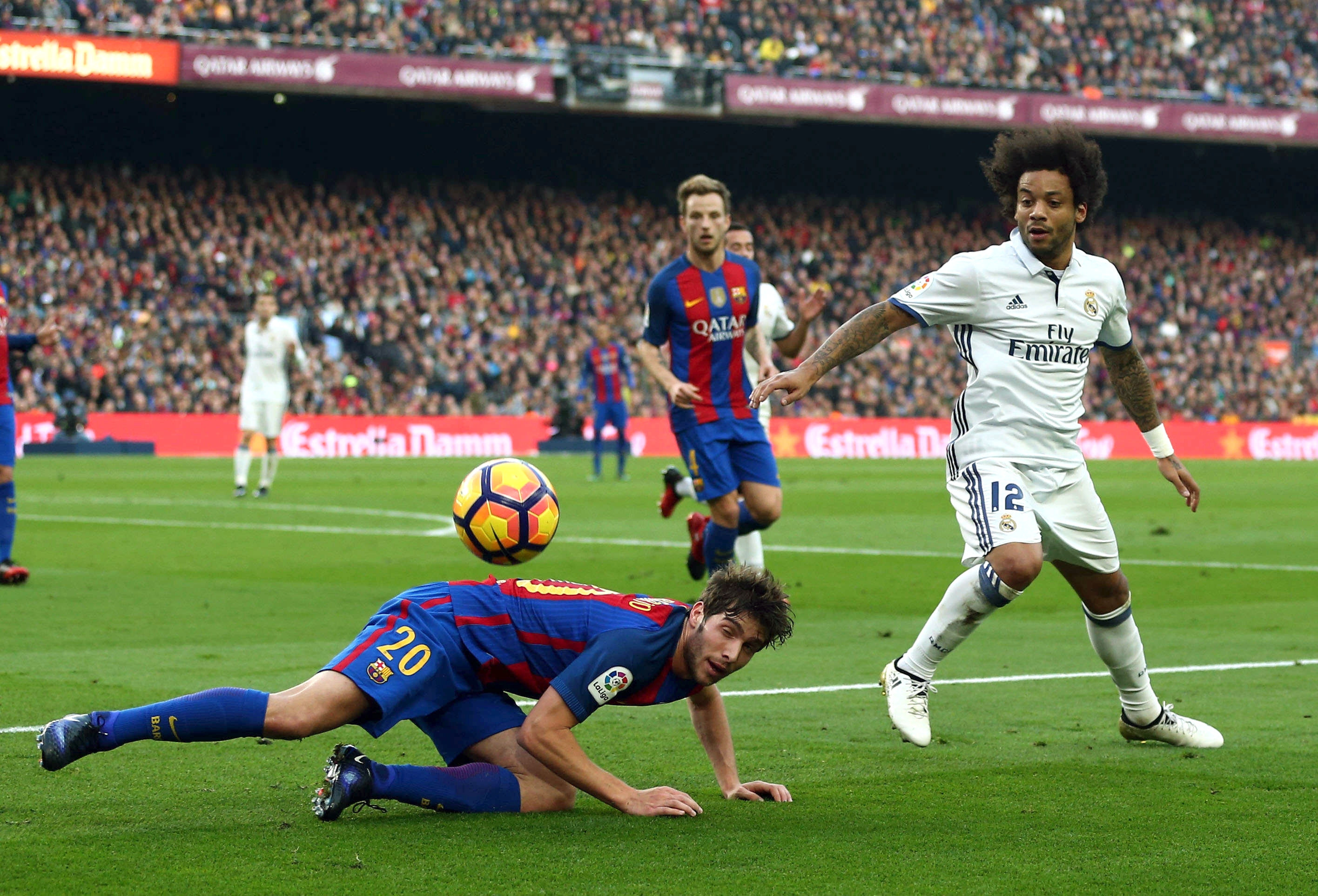 Barcelona - Real 1-1. Egal pentru Real! ”Albii” mențin avansul de 6 puncte în fața catalanilor. Ramos a egalat în ultimul minut! / LIVE BLOG & VIDEO