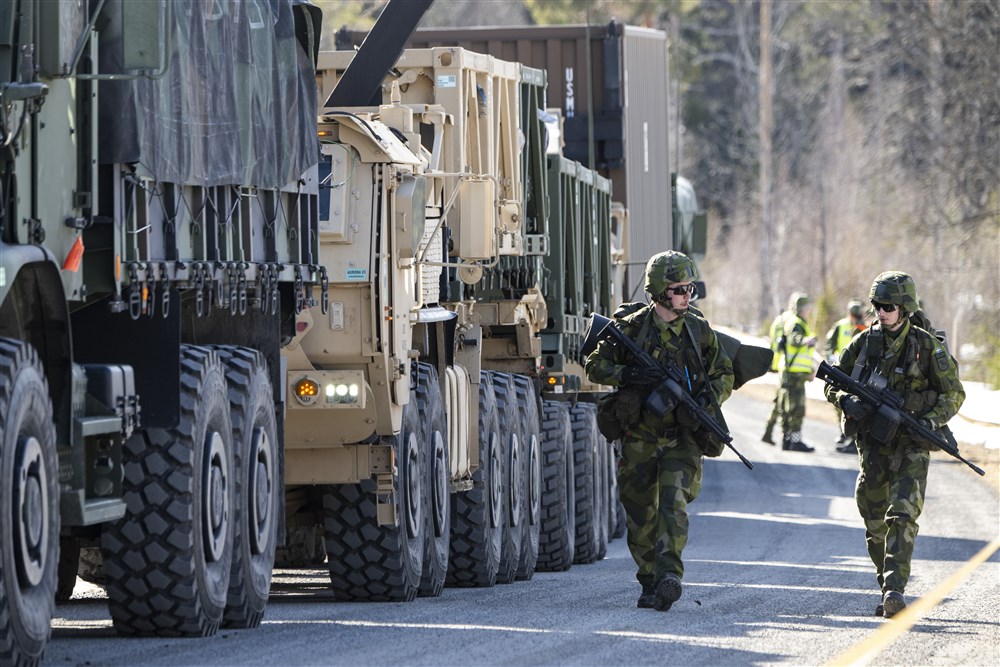Suedia a început „Aurora 23", cel mai mare exerciţiu militar din ultimii 25 de ani, la care participă multe state NATO, dar și Ucraina