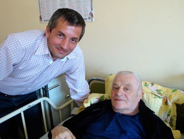 Fostul mare arbitru Otto Anderco își trăiește bătrânețile la azilul Românași din Salaj | FOTO&VIDEO