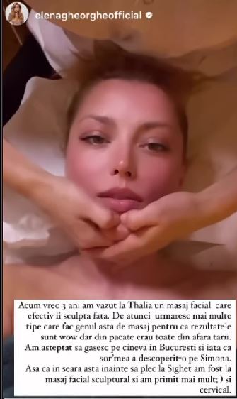 Trucul la care Elena Gheorghe apelează pentru a se menține tânără fără intervenții estetice. A urmat exemplul Thaliei: „Pomeți ridicați și fără cearcăne”