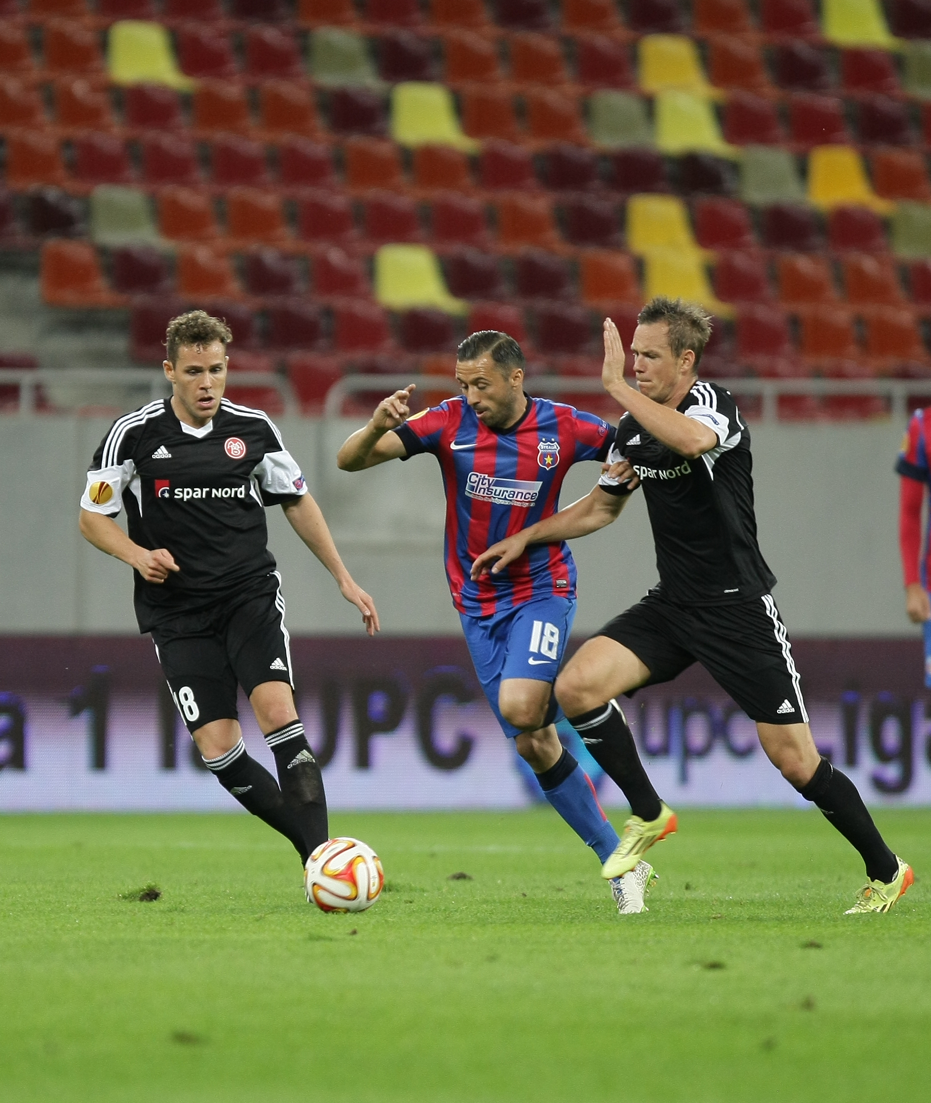 FOTO & VIDEO/ Steaua - Aalborg 6-0. Şase goluri în 22 de minute!!!