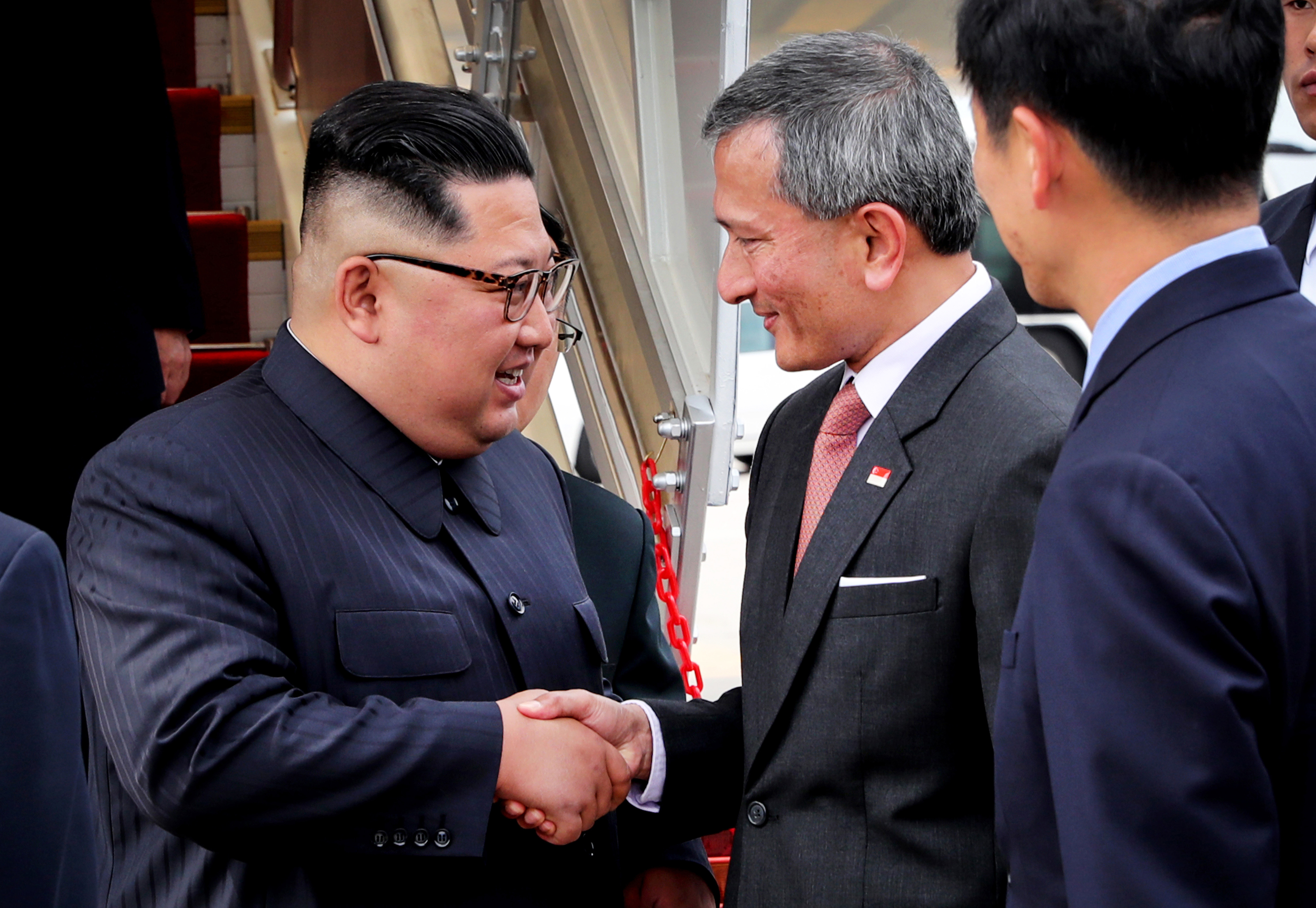 GALERIE FOTO | Kim Jong-un a sosit în Singapore pentru summitul cu Donald Trump