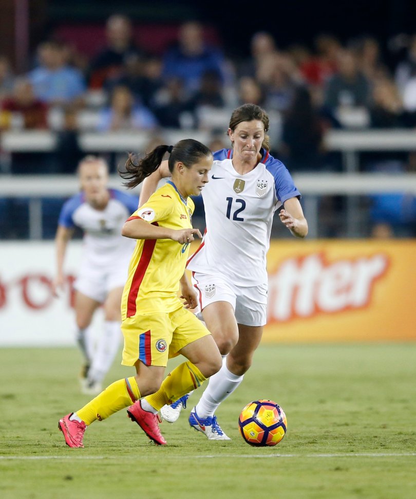 Fotbal feminin. Campioana mondială SUA a distrus România, în amicalul de lux de la San Jose | VIDEO