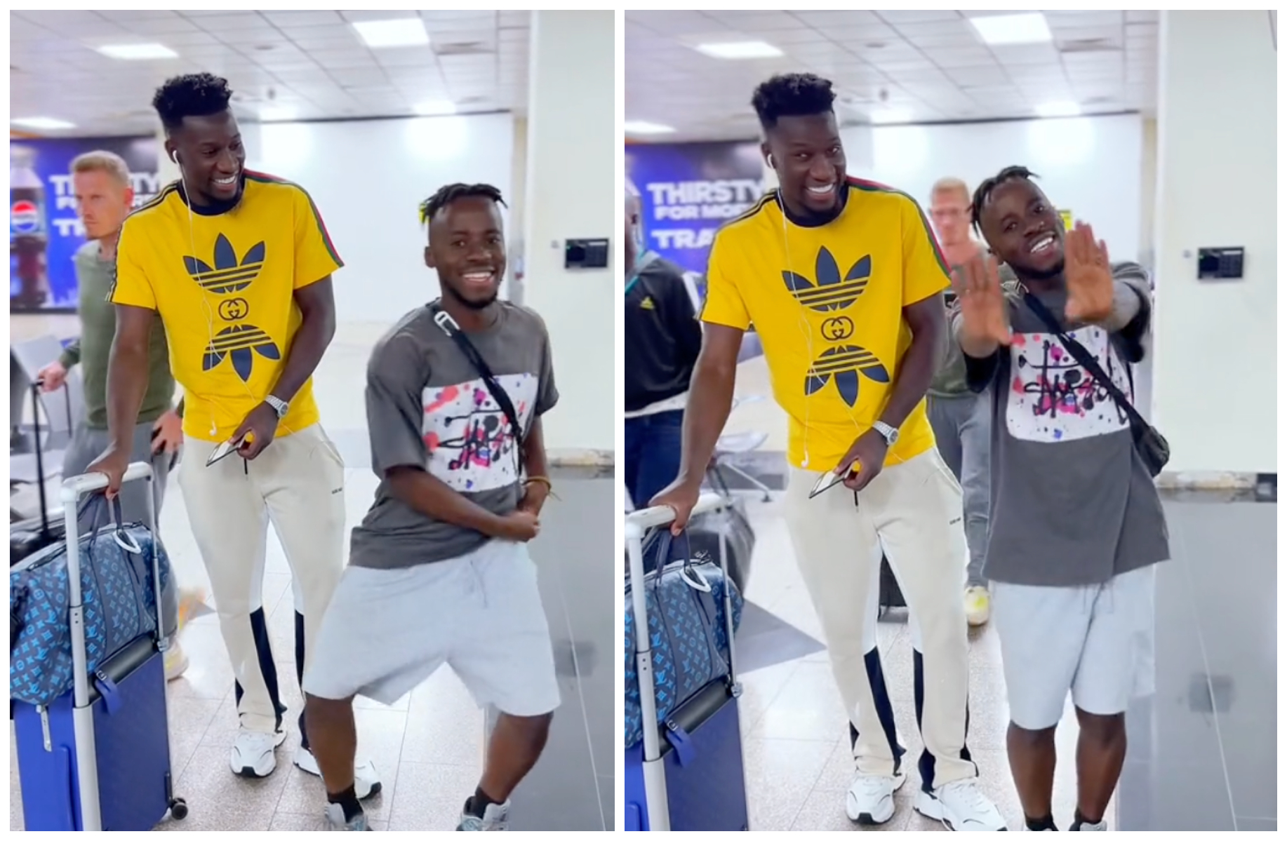 Video: Man United goalie Andre Onana joins viral ‘Lomo lomo’ dance challenge