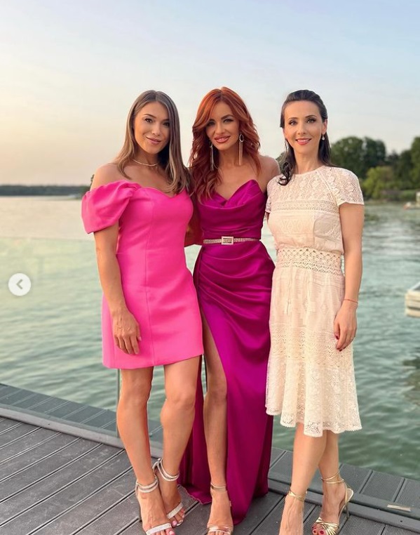 Imagini de la botezul băiețelului Cătălinei Ponor. Octavian Bellu, Larisa Iordache și Elisabeta Lipă nu au lipsit de la eveniment