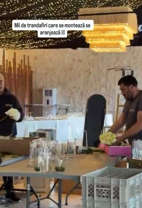 Dorian Popa și Andreea se căsătoresc astăzi. Primele imagini de la eveniment. „Avem o mână de invitați, suntem doar 90”