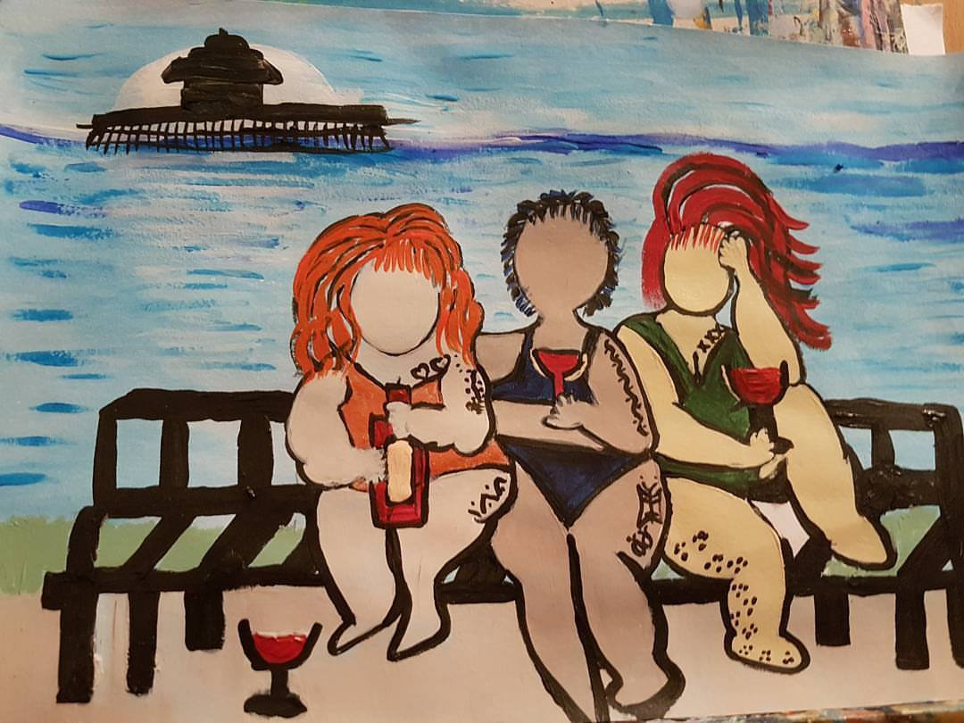O femeie a devenit pictoriță după ce și-a descoperit două tumori pe creier