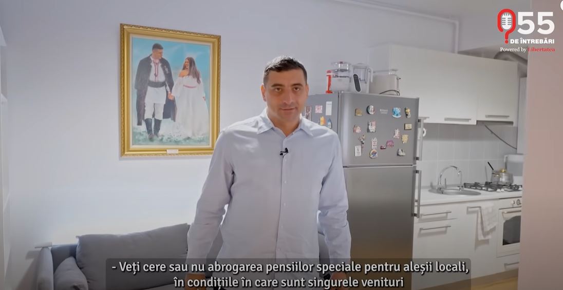 Suma plătită la întreținere și lumină de George Simion pentru apartamentul în care stă cu chirie în București. Cât îl costă utilitățile