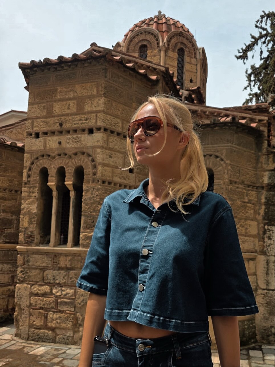 Cum a apărut iubita lui Cătălin Scărlătescu în Grecia: „Am venit să văd ce mai face marea”