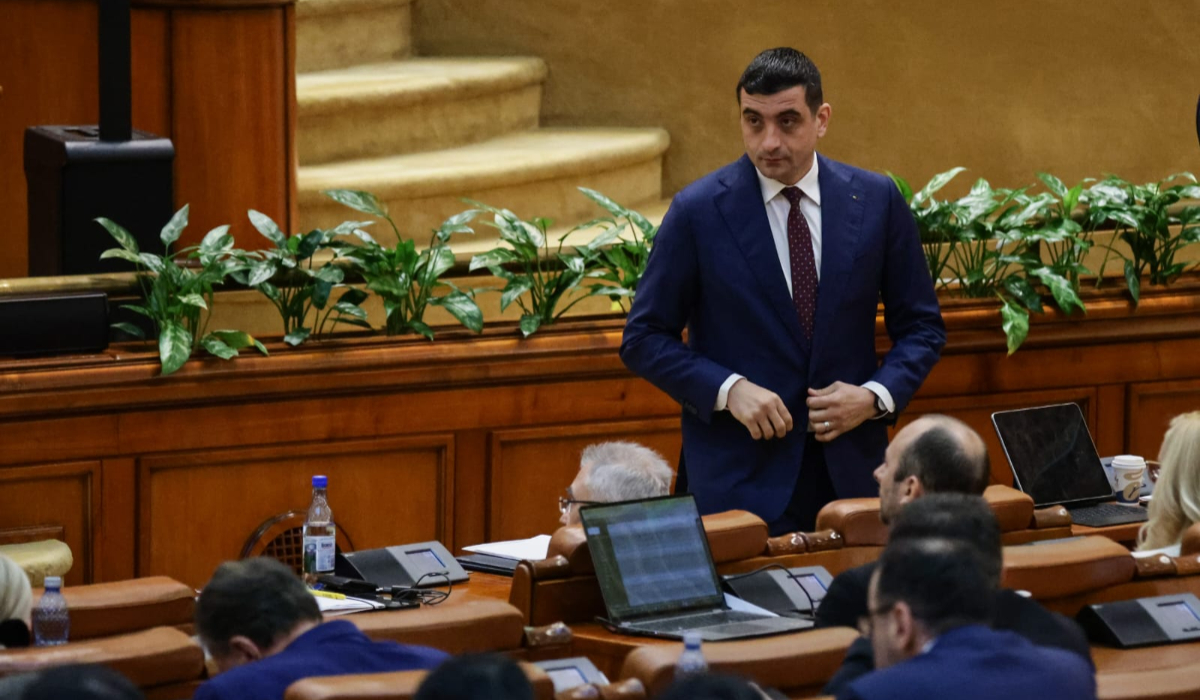 George Simion a anunțat, înaintea votului moțiunii de cenzură, că AUR e pregătit să își asume o viitoare guvernare: „Ne asumăm viitorul acestei țări”