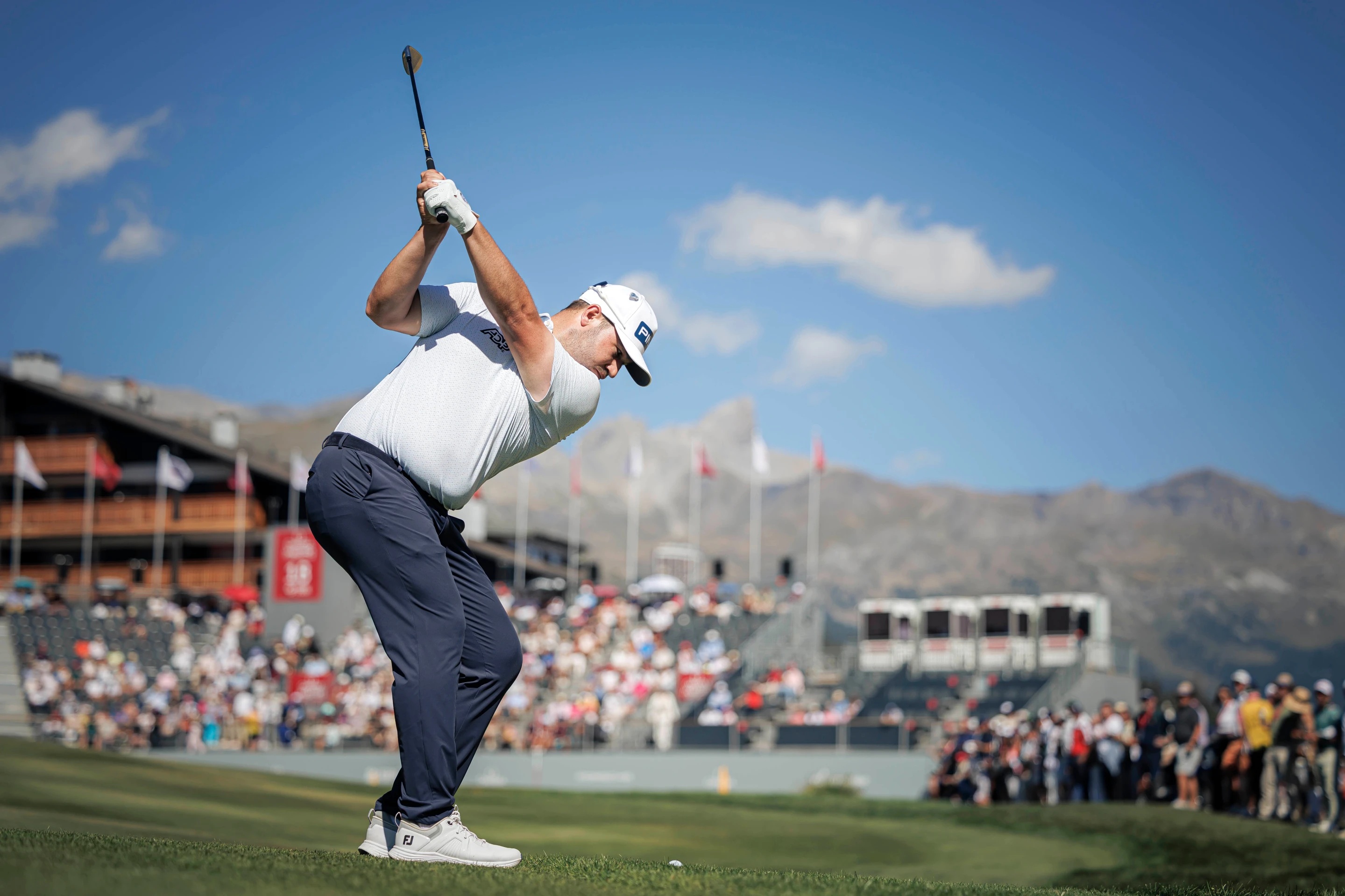 South African golfer wins $637,500 after six-shot comeback as rival donates entire prize