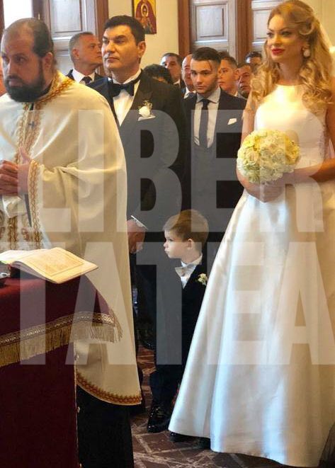 CORESPONDENȚĂ DE LA BUDAPESTA/ Valentina Pelinel și Cristi Borcea l-au pus între ei, la slujbă, pe Milan, băiețelul lor