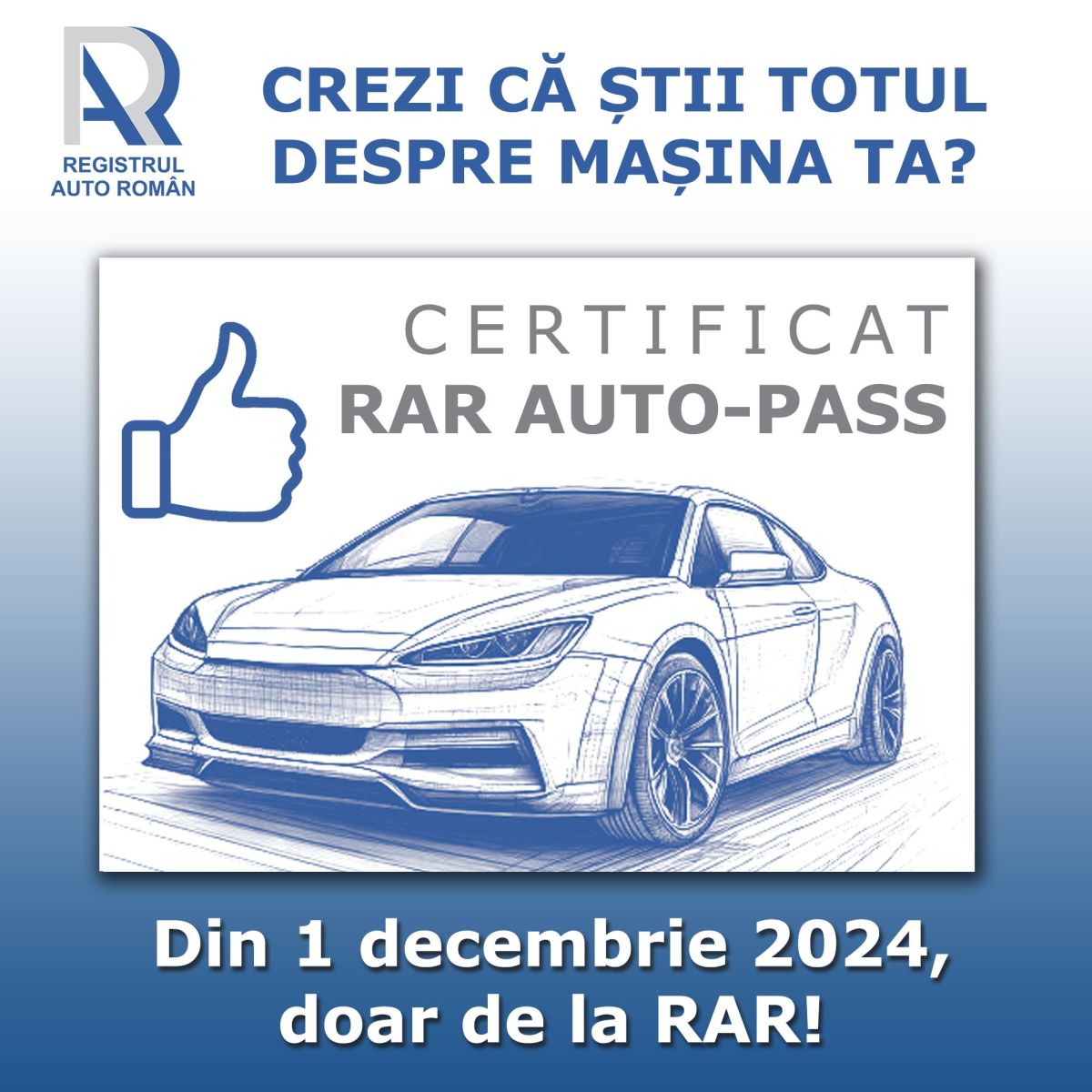 Cât costă RAR Auto-Pass, documentul fără care șoferii români nu pot să mai vândă mașinile din 1 decembrie 2024
