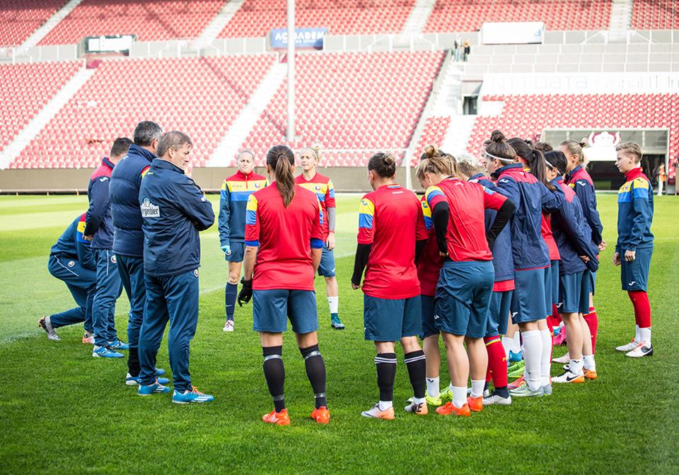 Fotbal feminin. România - Portugalia 1-1. Fetele au ratat calificarea la Campionatul European. În tur, 0-0 / LIVEBLOG&VIDEO
