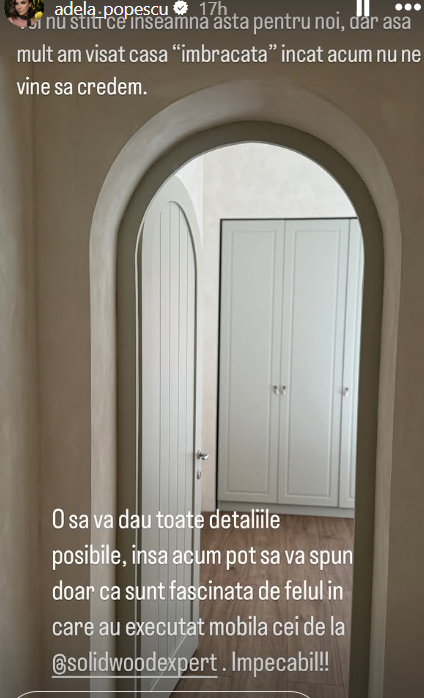 Ce mobilă a ales Adela Popescu pentru bucătăria casei de la Șușani. „O să vă dau toate detaliile posibile. Nu ne vine să credem”