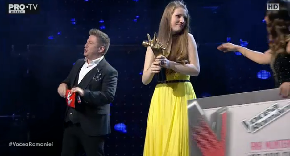 Ana Munteanu a câștigat Vocea României 2017! Al doilea trofeu pentru Smiley, după cel din sezonul 1
