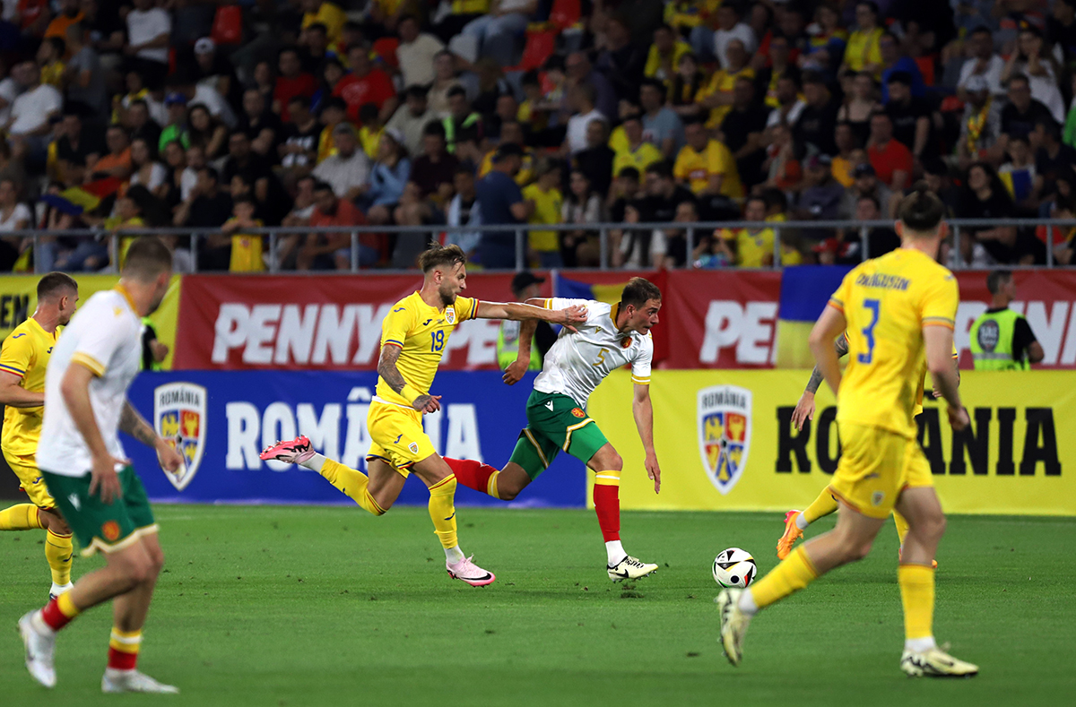 România - Bulgaria 0-0, în penultimul amical al tricolorilor înaintea Euro 2024. Ianis Hagi: Un test după o săptămână grea de antrenamente