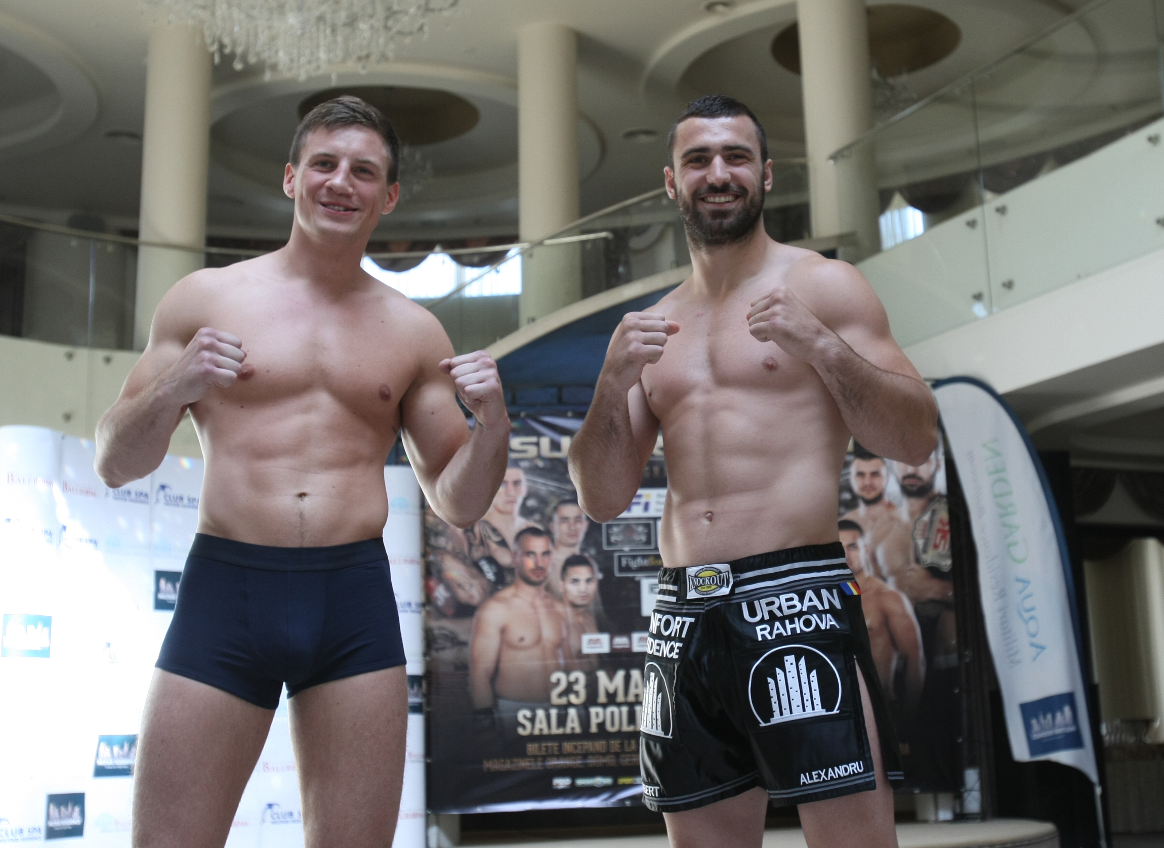Luptătorii de la Superkombat București au trecut cu bine de proba cântarului oficial / GALERIE FOTO