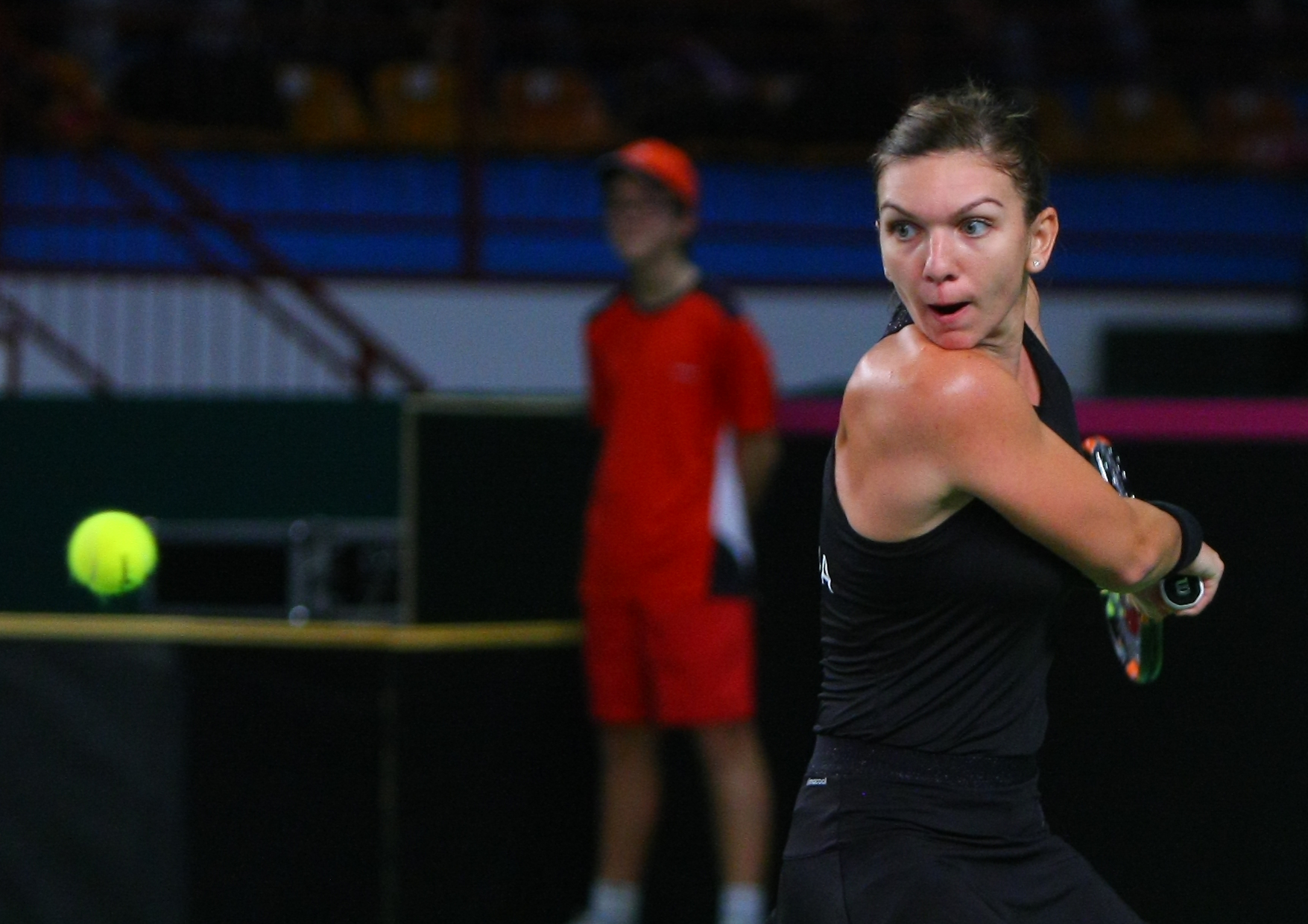 Fed Cup, România - Spania 1-0. Halep a demolat-o pe Espinosa / GALERIE FOTO