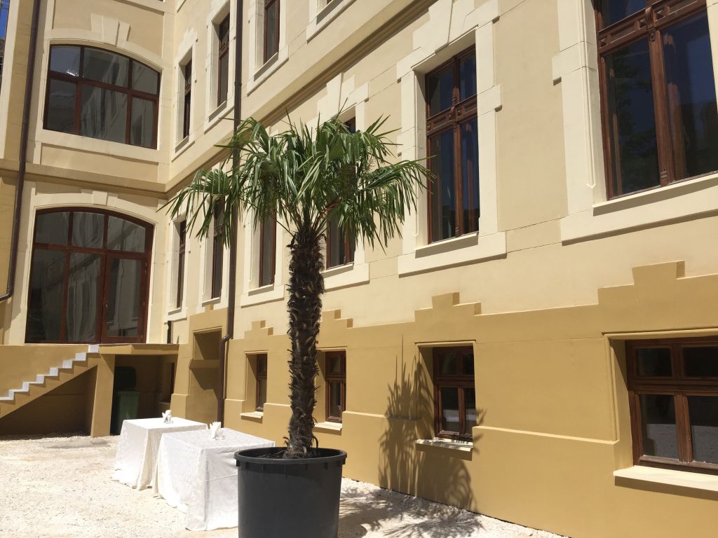 REPORTAJ/Palatul Apelor din Timișoara și-a recăpătat în sfârșit strălucirea de acum un secol, după lucrări care au durat 8 ani