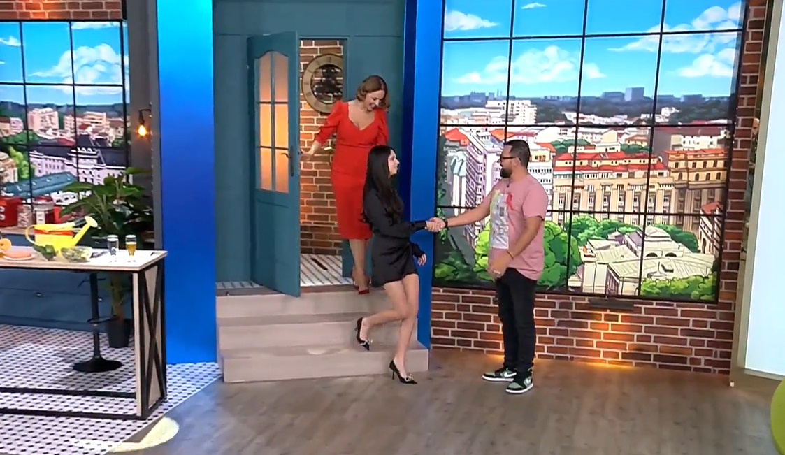 Reacția lui Măruță când fiica Andreei Marin a apărut în emisiunea lui de la PRO TV: „A intrat Violeta și am simțit să mă îndrept”. Remarca prezentatorului