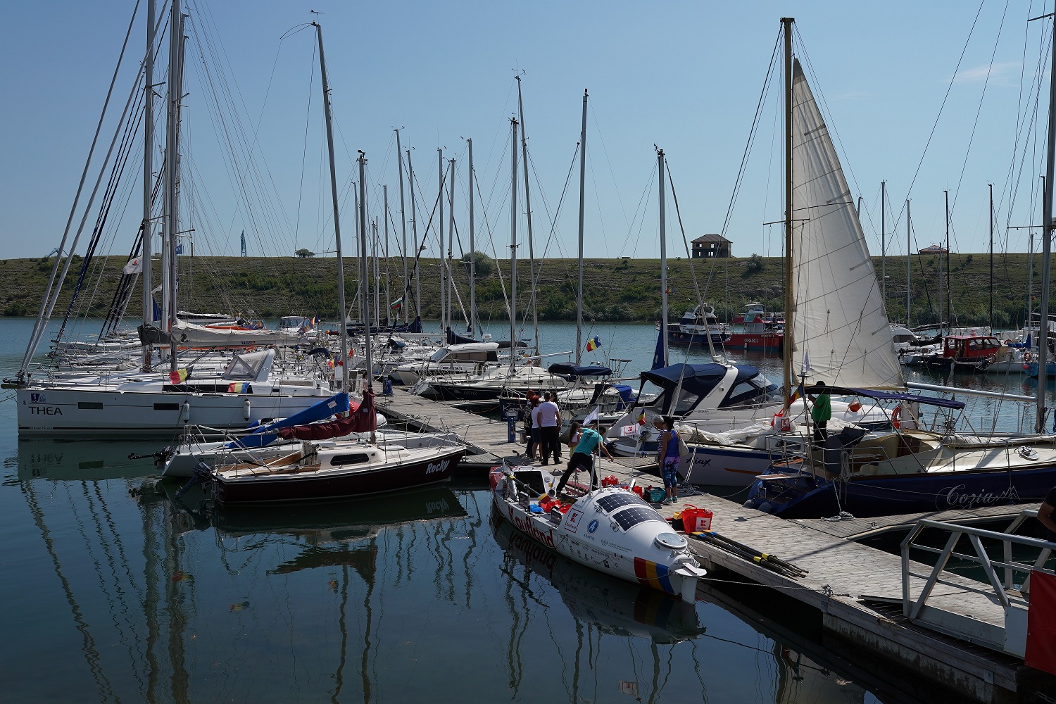 Aventuri la Marea Neagră cu echipa Atlantic4. Băieţii noştri, gata să doboare un record mondial