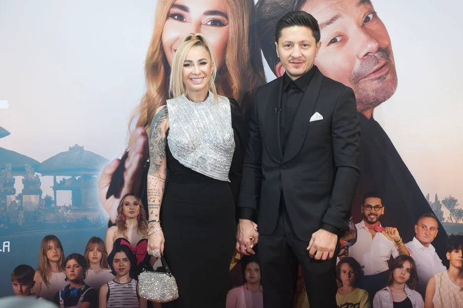 Anamaria Prodan, prima apariție publică alături de iubitul ei. Ronald Gavril a susținut-o la premiera filmului „Complotul bonelor”