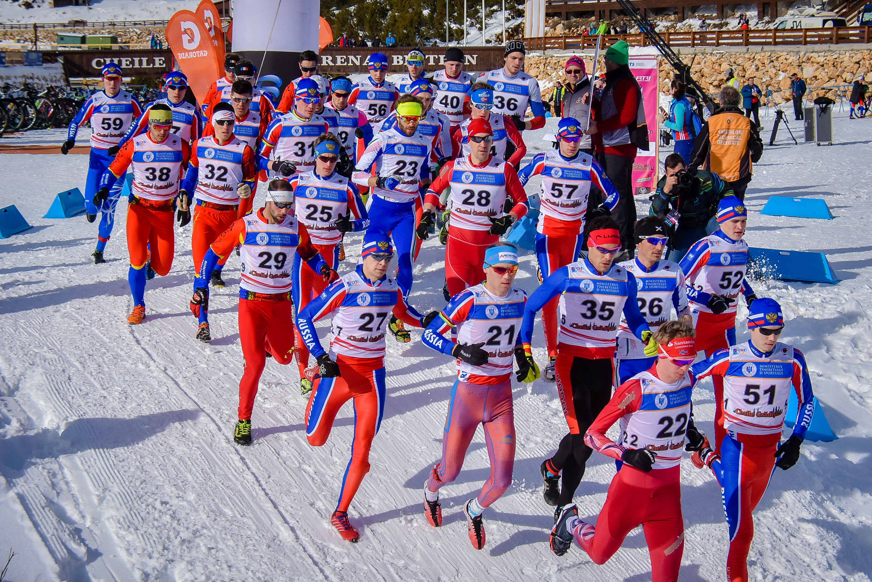 Campionatele Mondiale de Winter Triathlon, la Cheile Grădiștei. Aur pentru Marcel Bălan. Toate rezultatele tricolorilor