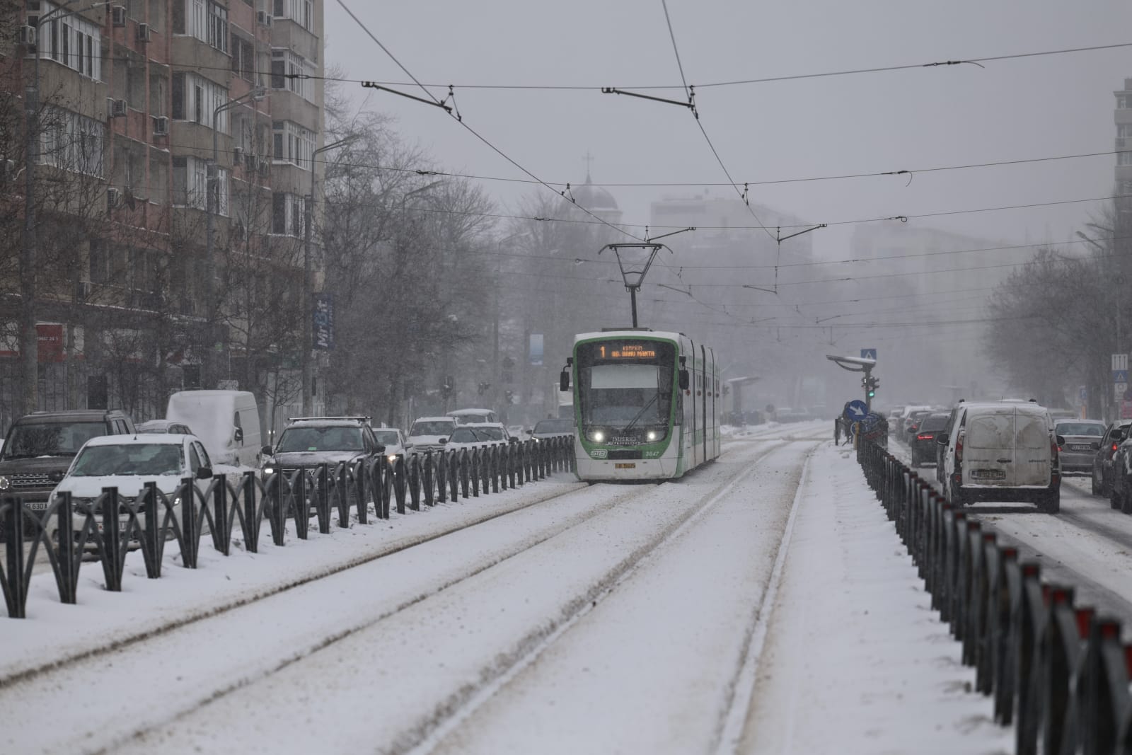 Codul galben de ninsori și viscol a făcut prăpăd în mai multe județe: copaci rupți și mașini distruse în București, drumuri închise sau restricționate în 16 județe | VIDEO