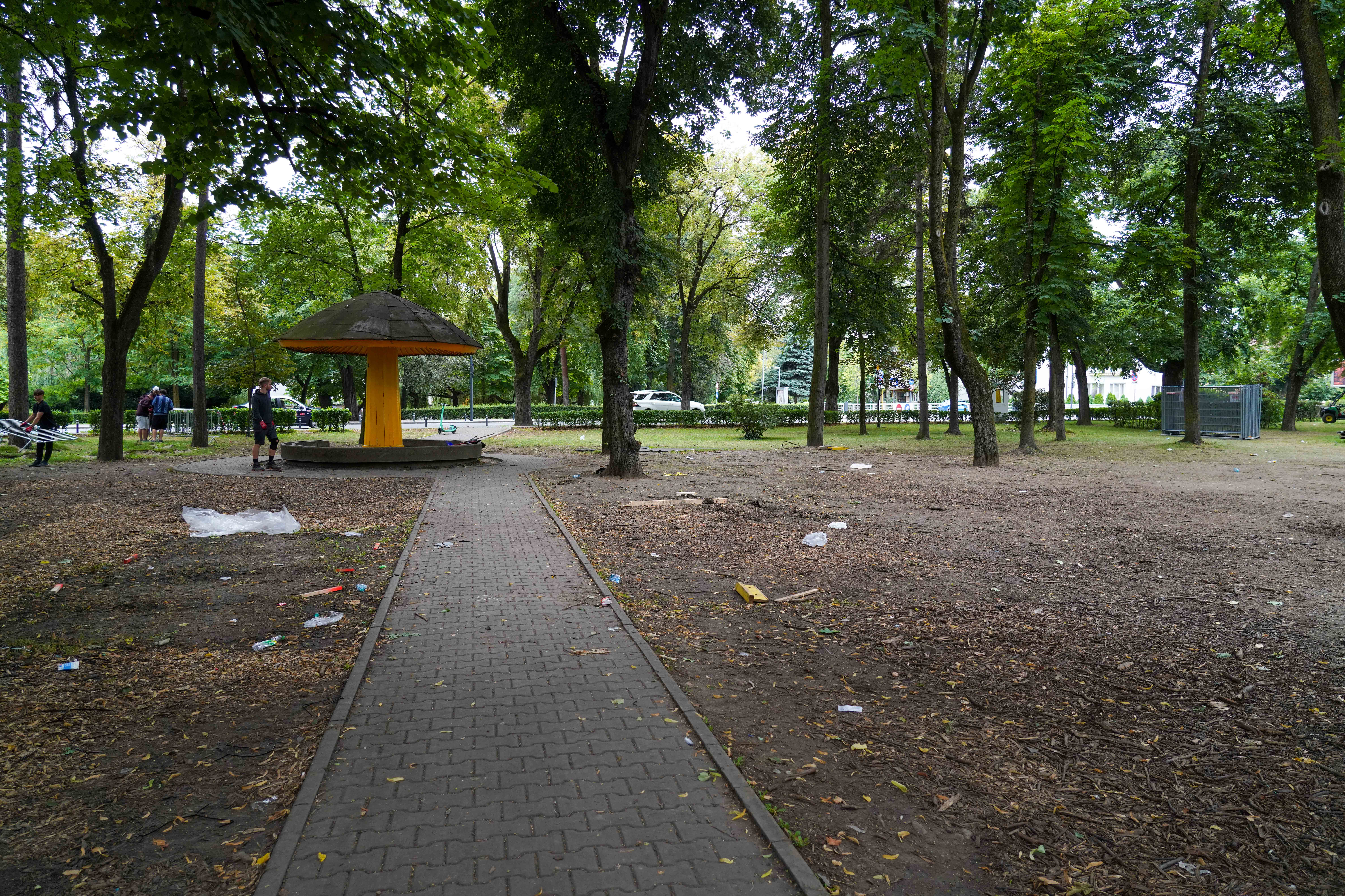 Napocalipsa, după Untold. Cum arată Parcul Mare la finalul festivalului de la Cluj