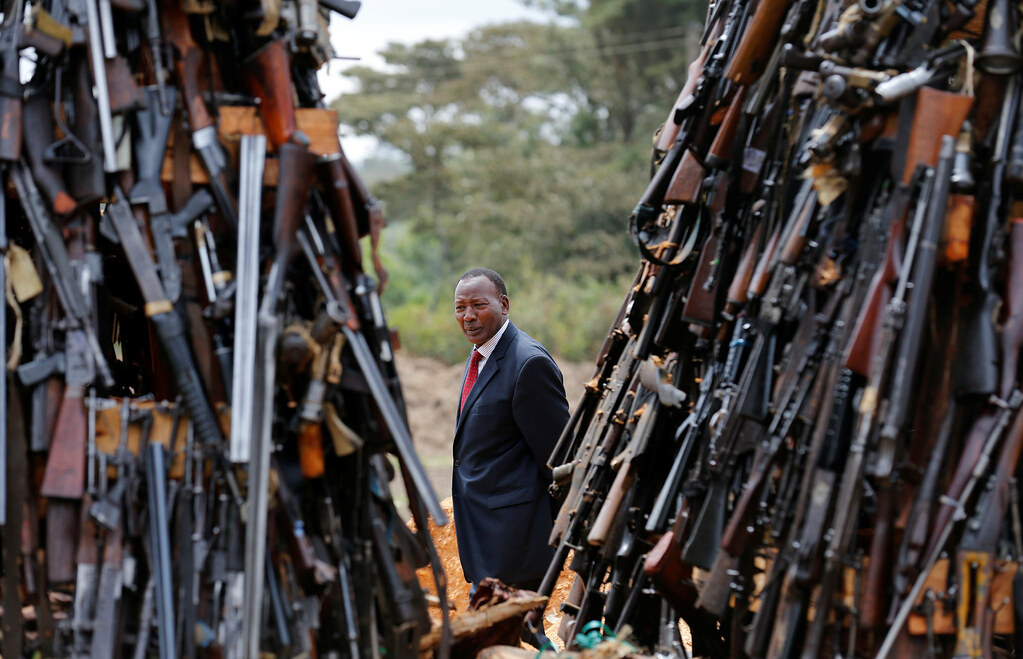 Kenya’s fight against insecurity leads to the destruction of 6000 weapons
