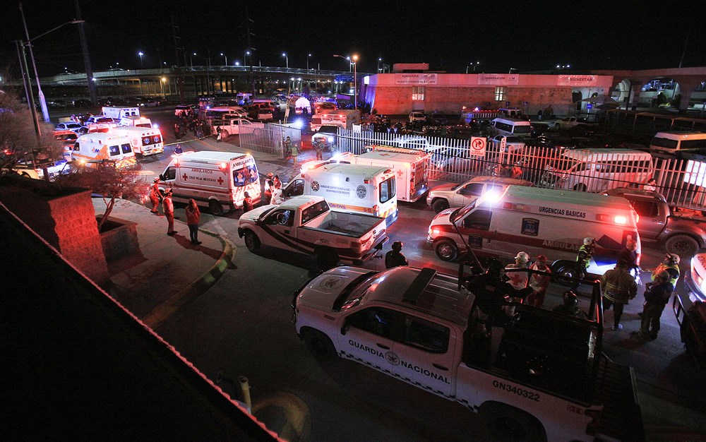 Incendiu la un centru de migranți din Mexic. Cel puțin 39 de oameni au murit
