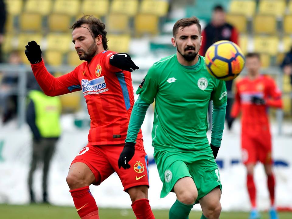FCSB, învinsă de Chiajna, într-un meci amical. Gol cu capul pentru Alibec / FOTO
