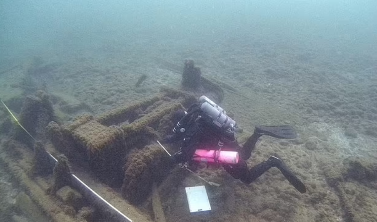 Epava ambarcațiunii John Evenson, descoperită în Lacul Michigan la aproape 130 de ani de la scufundare