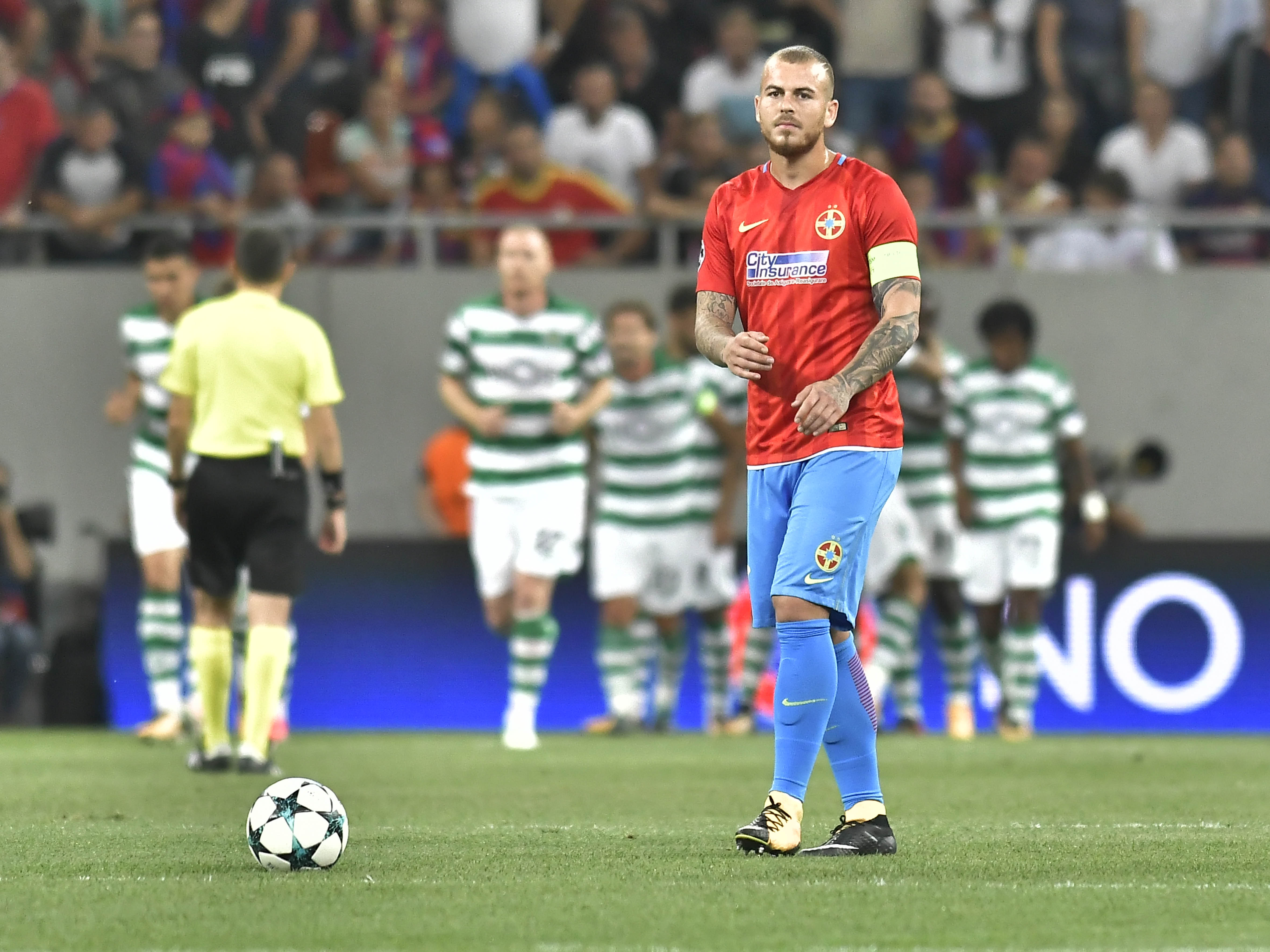 LIVE TEXT FCSB - Sporting 1-5 (play-off, în tur: 0-0). Am luat Battaglia! RușiDică în partea a doua. Rămânem cu Europa League | FOTO&VIDEO