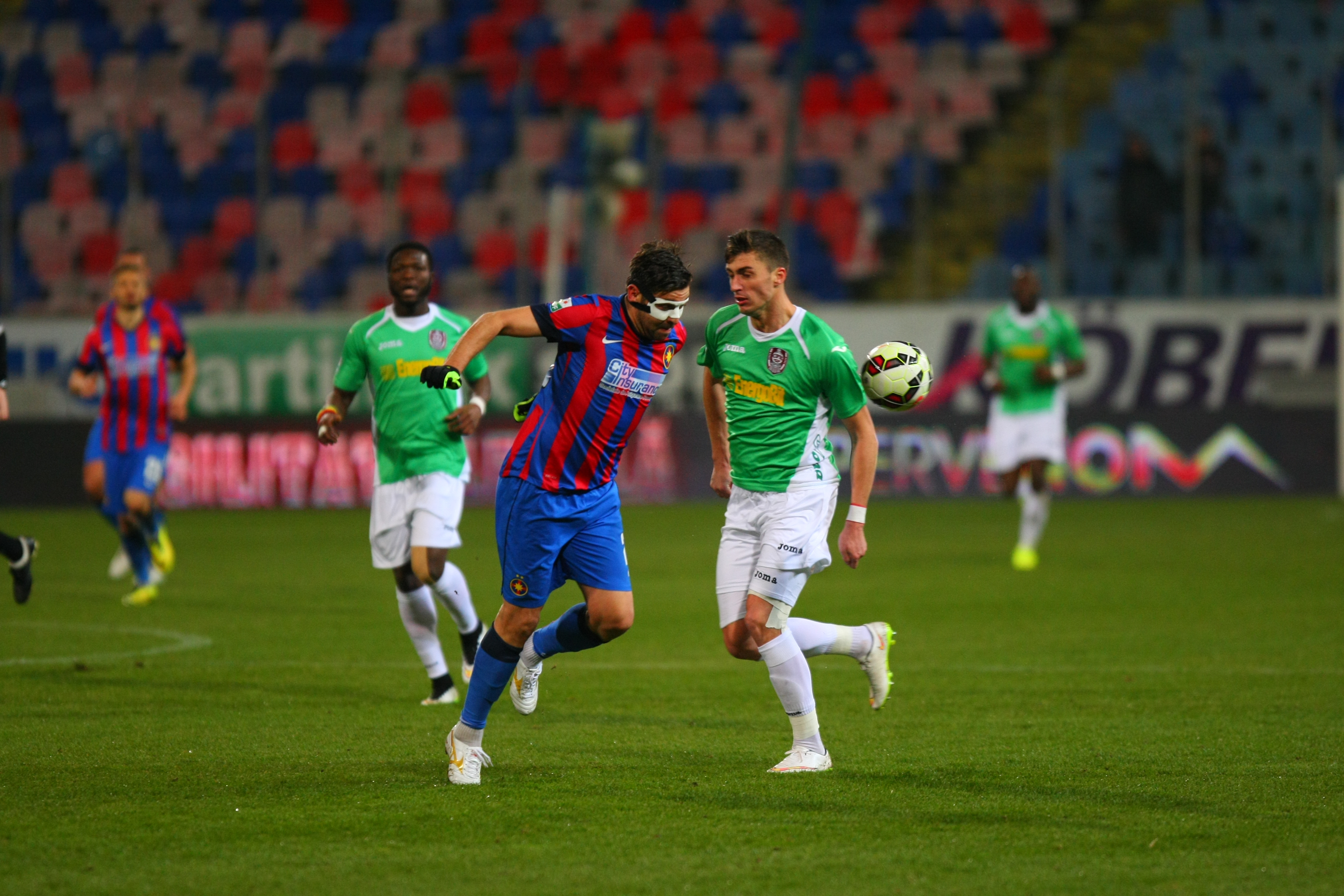 Steaua - CFR  1-0. Victorie cuțu-țucu, joc rușinos! Rezistă coafura lui Gâlcă?