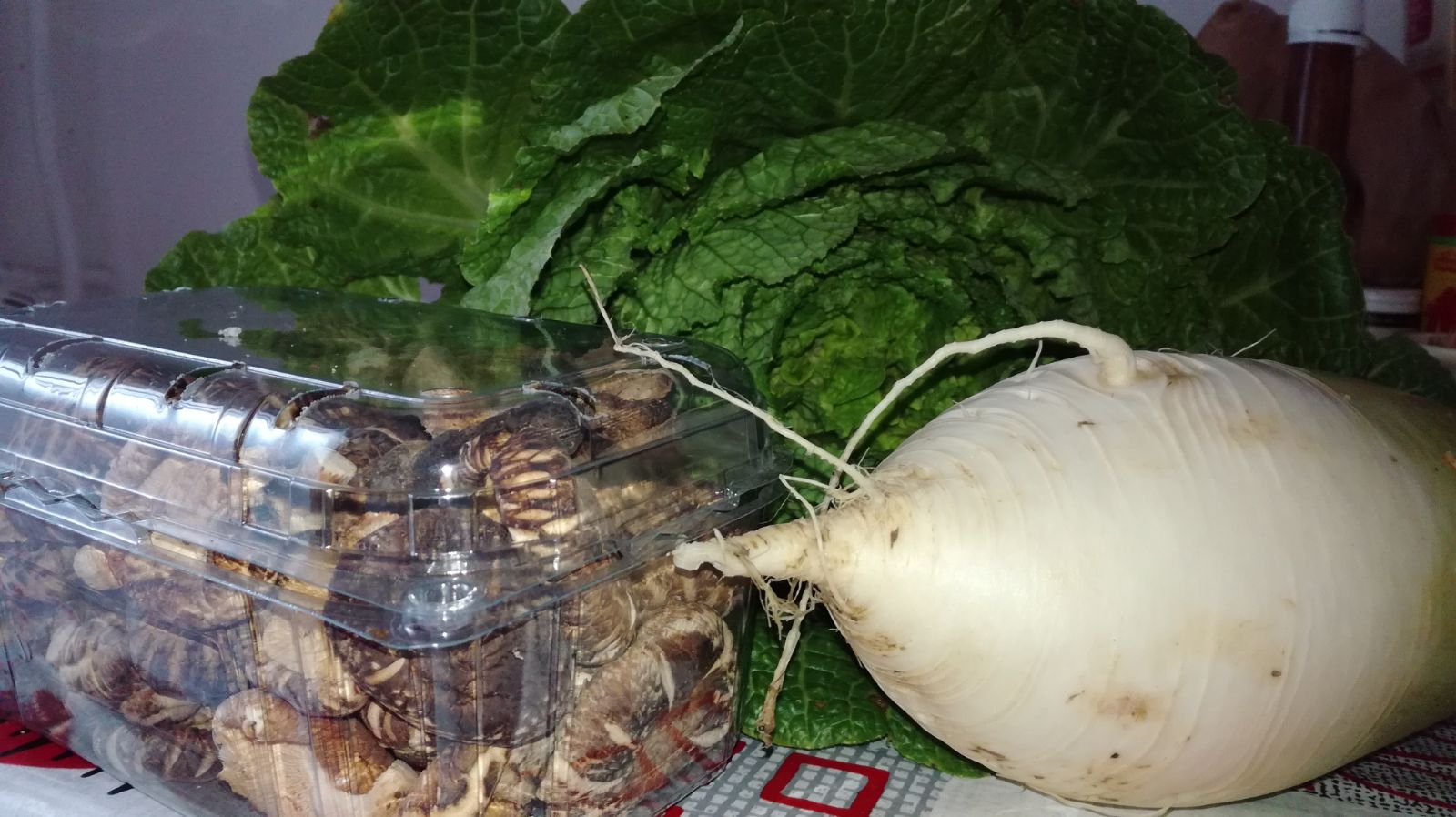 Legumele coreene care cresc în Prahova. Coreeanul Lee Song Su cultivă salată cu gust de hrean și ridichi de opt kilograme / FOTO