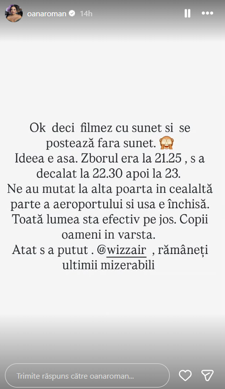 Ce a pățit Oana Roman pe aeroport, la întoarcerea din vacanță. Vedeta și fiica ei au petrecut câteva zile la Cannes. „Rămâneți ultimii mizerabili”