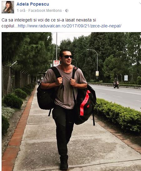 Radu Vâlcan, plecat de acasă 10 zile. "De ce și-a lăsat nevasta și copilul" |  FOTO