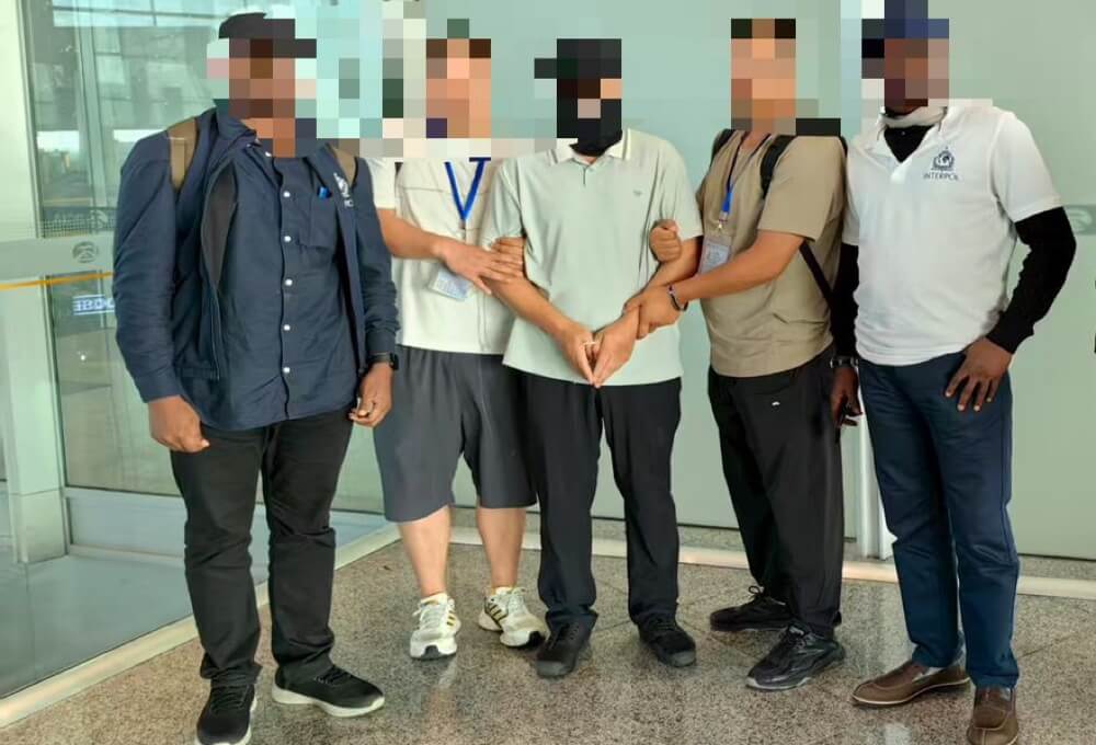 Police confirm that a violent Chinese mob boss hiding in Nigeria has been repatriated