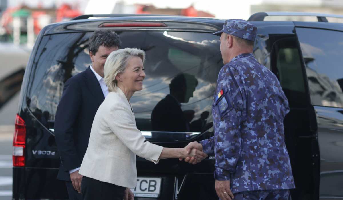 Nicușor Dan, conferință de presă cu Ursula von der Leyen pe țărmul Mării Negre. „Vizita reflectă importanța geostrategică a Portului Constanța” / „Dragă Nicușor...”  I VIDEO