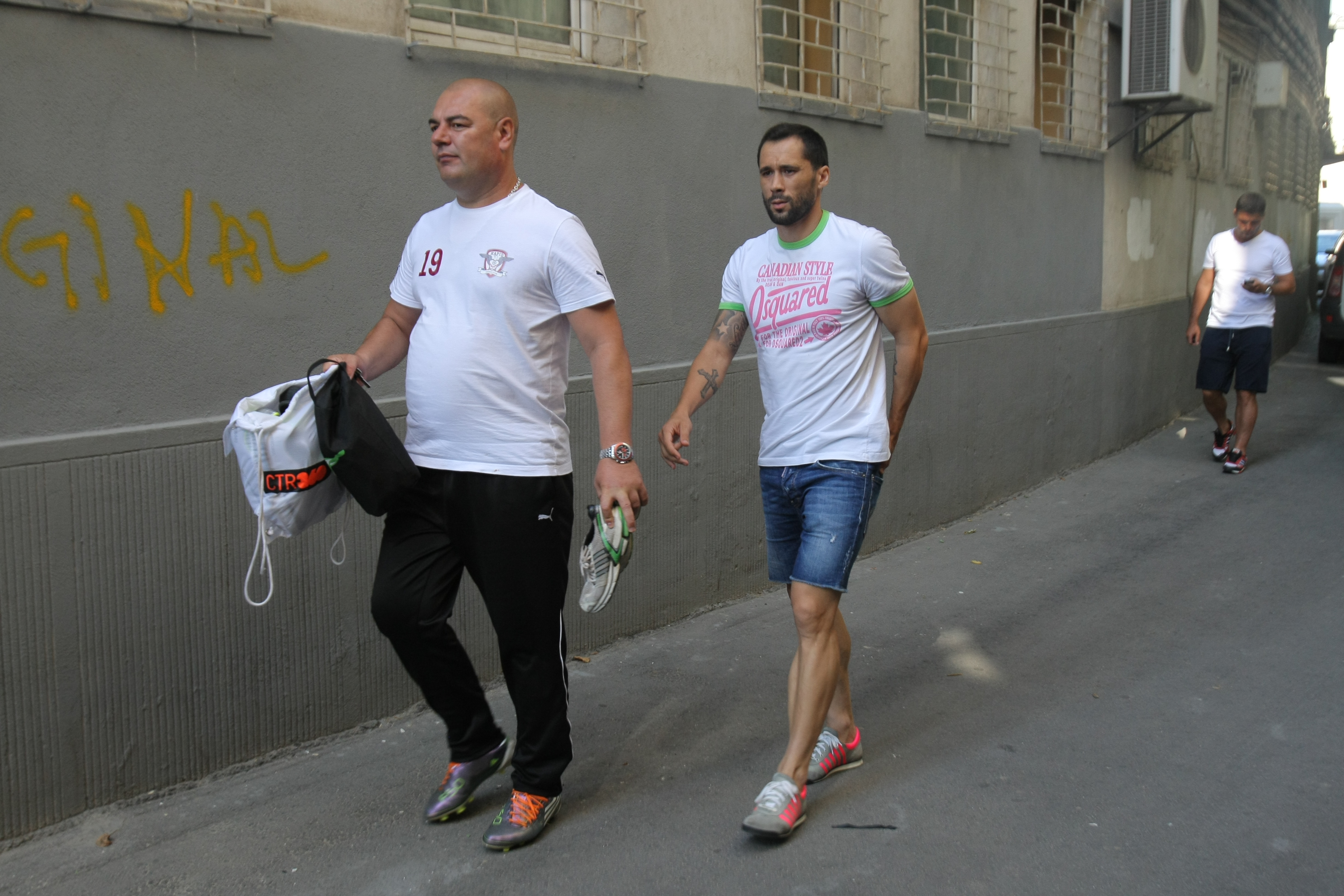 FOTO/ S-au reunit giuleștenii: portarul Mircea Bornescu a revenit la Rapid!