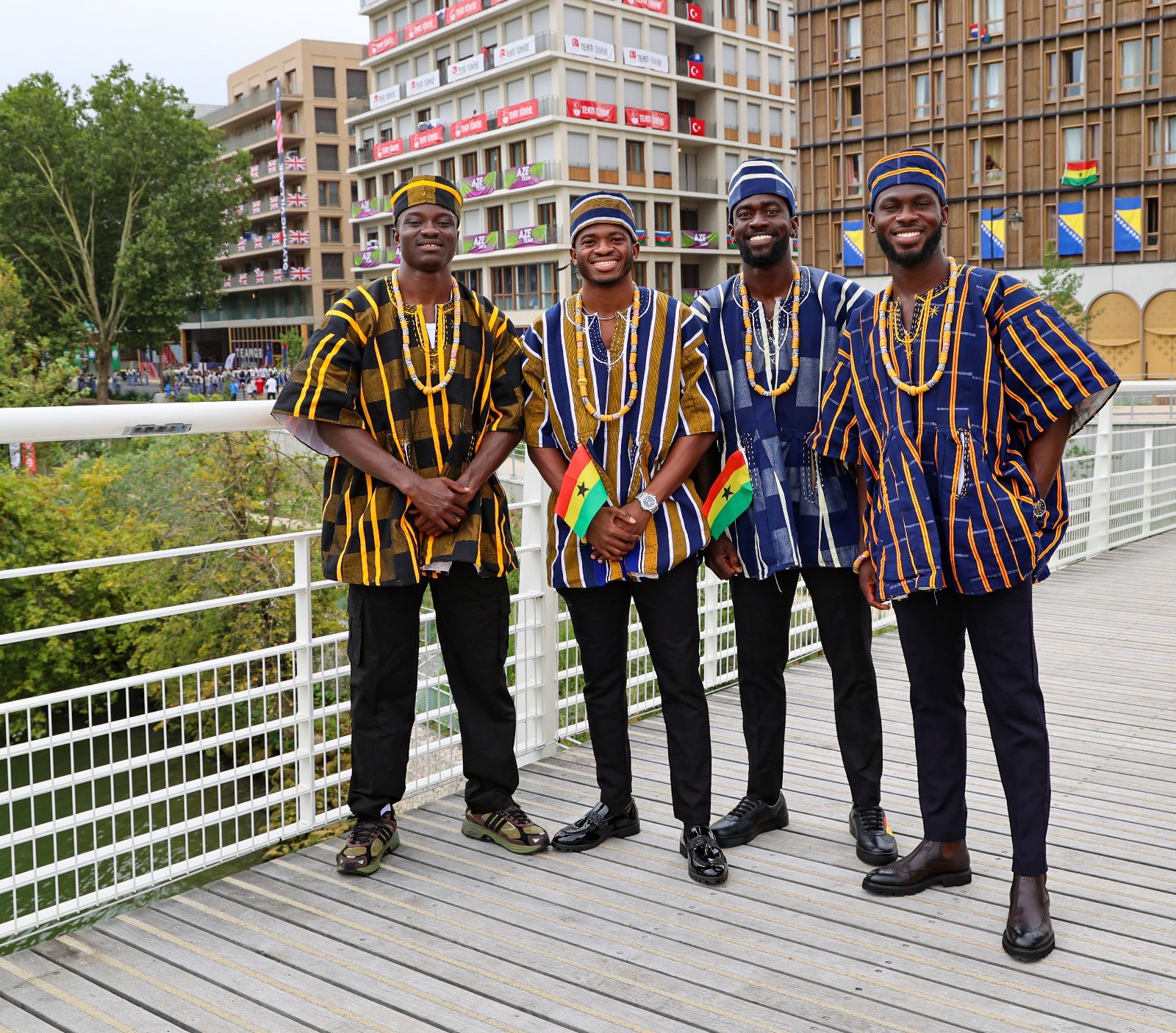 Paris Olympics: See how team Ghana represented at the opening ceremony