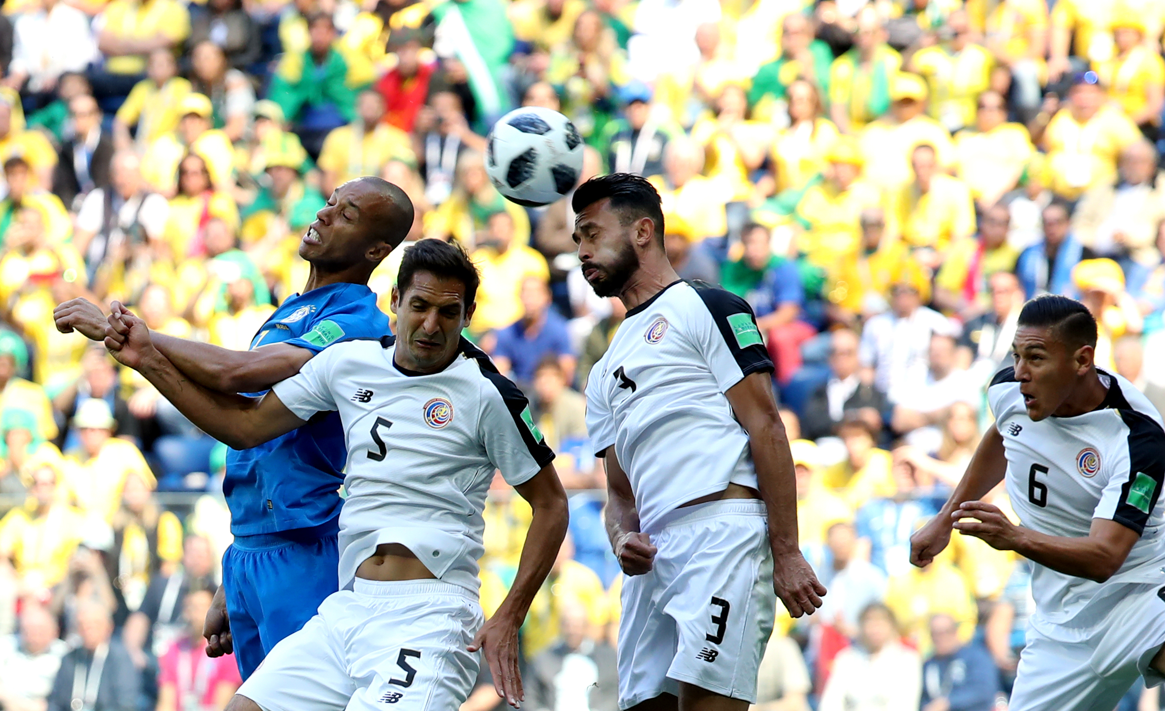 Brazilia - Costa Rica 2-0, în grupa E de la Campionatul Mondial de fotbal Rusia 2018. Chin do Brasil! Coutinho și Neymar au marcat abia în prelungiri / FOTO&VIDEO