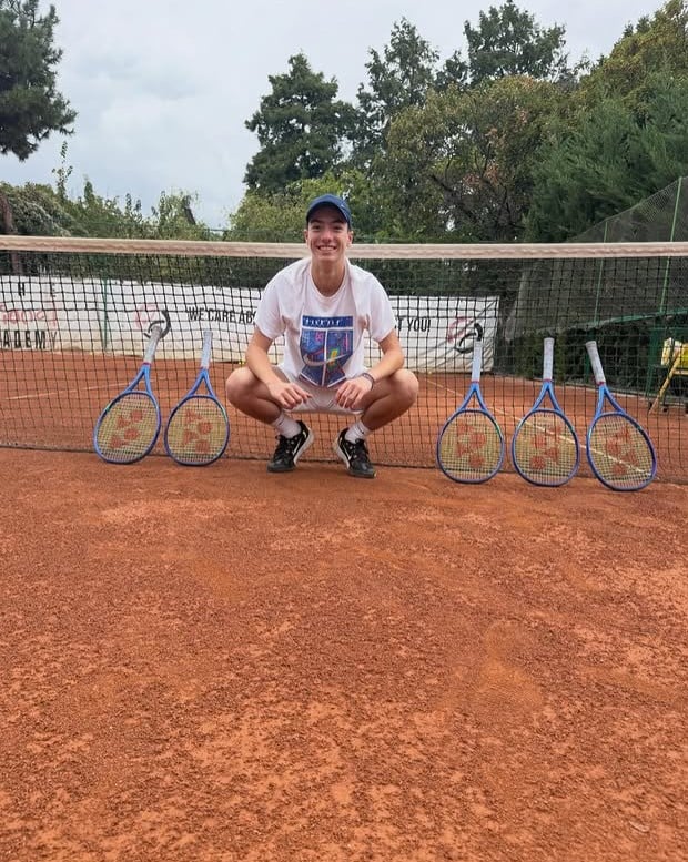 Dan Capatos, mândru de fiul său. Andrei, performanțe remarcabile în tenis la doar 15 ani: „Trebuie să ai 100.000 de euro pe an”